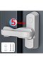 5 Pcs Pvc Pimapen Window Glass Balcony Door Safe Safety Lock