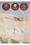 Cute Little Lamb Crib Side Organizer – C Pocketed Organizer for Baby Crib 45X38 - 2
