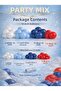 Sailor Concept Birthday Balloon Chain 65 Pieces – 1 Year Old Boy Balloon Set |   Red Navy Blue - 3