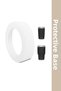 Protective Silicone Coaster Base - Small Size - White 6.5 cm Aerolight Iceflow Compatible