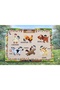 4 Pieces Wood+Eva Educational Find and Place Puzzle Montessori Intelligence and Motor Skills Developmental Toy - 5