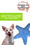 Blue Starfish Plush Dog Toy Rustle Sound Plush Dog Toys - 6