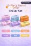 Set of 10 Yellow Pastel Erasers |   Dust-Free Non-Marking Soft Eraser |   School Office Drawing - 4