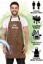 Leather Work Apron Personalized with Name Customized for the Company Chef Waiter Cafe Cook Kitchen Barista Hairdresser