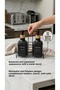 Double Glass Liquid Soap Dispenser & Detergent Dispenser Set with Stand and Bamboo Lid – 2×500 Ml, 22.5 × 8.5 × 24 cm - 7