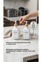 Double Glass Liquid Soap Dispenser & Detergent Dispenser Set with Stand and Bamboo Lid – 2×500 Ml, 22.5 × 8.5 × 24 cm - 8