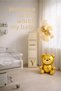 New Born Welcome Baby Shower Hospital Room Decoration Bear Baby Balloon Bundle Decoration Set - 3