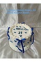 Cobalt Blue 5 Large + 40 Small Ribbon Bow Ornaments - Cake Bow Satin Ribbon on Balloon