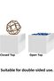 White Lidless Multi-Purpose Storage Box (15cm X 10cm X 10cm) - 4