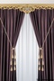 Ceiling Tieback with Cornice Attachment Custom Made Stone Wood Decorative Curtain Tieback Braçol Curtain Accessory - 3