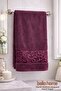 Medium Jacquard Hand & Face Towel |   50X90 cm |   6 Pieces |   100% Cotton |   Stylish & Convenient |   Soft and Absorbent - 2