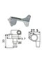 Bmh7105Crr4 Bass Guitar Ear Plugs Chrome, 4 Right - 5
