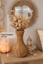Nordic Touch Natural Rattan Decorative Vase - 3