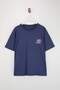 Indigo Galaxy Printed Oversize Fit Large Size T-Shirt Tbbss25Bf00070