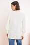 Ecru Regular Single Jersey Plain Knitted Sleeve Tip Gipe Detail Tctss26Uk00008 - 4