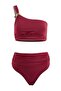 Burgundy Accessory-Enhanced Chlorine & Water Resistant Long-Lasting Lycra ® Xtra Life Bikini Set Tbess26Bt00012 - 5