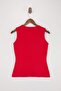 Red Button Detailed Knitwear Vest Twoss25Ye00043 - 5