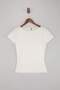 Wardrobe Essentials-Light Pink Fitted/Bodycon Boat Neck Knitted T-Shirt Twoss26Ts00070 - 6