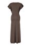 Trendyol Studio Collection Haki Bodycon Melek Kol Kısa Kollu Esnek Örme Elbise TWOSS26EL00393 - 6