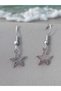 Y2K Star Design Steel Star Earrings - Y2K Aesthetic Fairycore Anime Minimal Star Dangle Earrings - 8