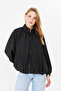 Women's pleated jacket zippered oversize women's poncho - 5