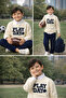 Boy's Baby & Kids Play Day Printed 10% Cotton Shirt Sweatshirt Trousers 3-Piece Suit Eid Outfit - 4