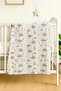 Set of 3 Muslin Blanket and Blanket - 100% Cotton, Oeko-Tex Certified, Boxed - 4