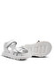Mia Double Velcro Genuine Leather Girls' Sandals White - 3