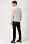 Petek Knitted Crew Neck Sweater (E20-18803) - 4