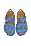 Leo Unisex Leather Kids Sandals Denim Color - 7