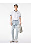 Regular Fit Short Sleeve Cotton Color Contrast Crew Neck Printed T-Shirt