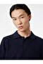 Regular Fit Cotton Polo Collar Short Sleeve Knitwear T-Shirt