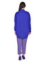 French Knitwear Wool Cardigan Purple - 3