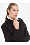 Black Comfort Fit Half Fisherman Sweater 50310958-Vr046 - 2