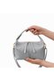 women's canvas gray handbag Archi Mini Bag