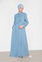 Hidden Buttoned Collar Brooched Cover 1454 - 3