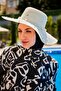 Patterned Fully Covered Hijab Swimsuit R2303 - 4