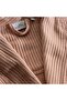 Alessa Women's Pique Bathrobe 100% Organic Cotton Jacquard Terra - 3