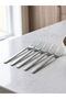 6Pcs Stainless Steel Dinner Forks - 304 Quality 4mm, Modern Kitchen Utensils Set