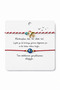 Marteniçka Set of 2 Lucky Bracelets - with Swallow and Evil Eye Beads