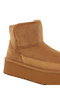 Women Chunky Platform Winter Boots in Camel - 4
