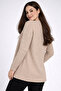 Women's Basket Knit Tunic Cardigan with Pockets - 4