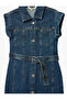 Girl's Dress 6Skg80003Ad Medium Indigo - 5