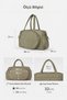 Parachute Fabric Tennis Bag with Racket Compartment, Padel Bag, Sports Bag and Tennis Bag, Khaki Sports Bag, Tennis Socks Gift - 6