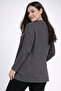 Women's Basket Knit Tunic Cardigan with Pockets - 4