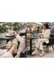 Loafer Beige Leather Casual Office Use Loafer Women's Shoes