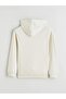 Beige Hooded Printed Boy's Sweatshirt (S6) - 4