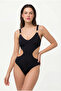 Swimsuit with sunrise accessories