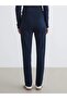 Black Elastic Waist Women's Sweatpants (W5) - 4