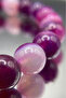 Natural Agate Stone Bracelet 8mm for Women and Men - Effective for Protection from Evil Eye - Abundance and Blessings Stone - 5